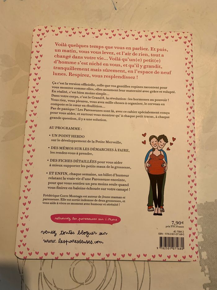 Le cahier grossesse des paresseuses - photo numéro 2