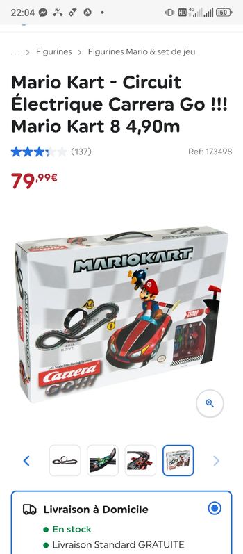 Circuit mario carrera