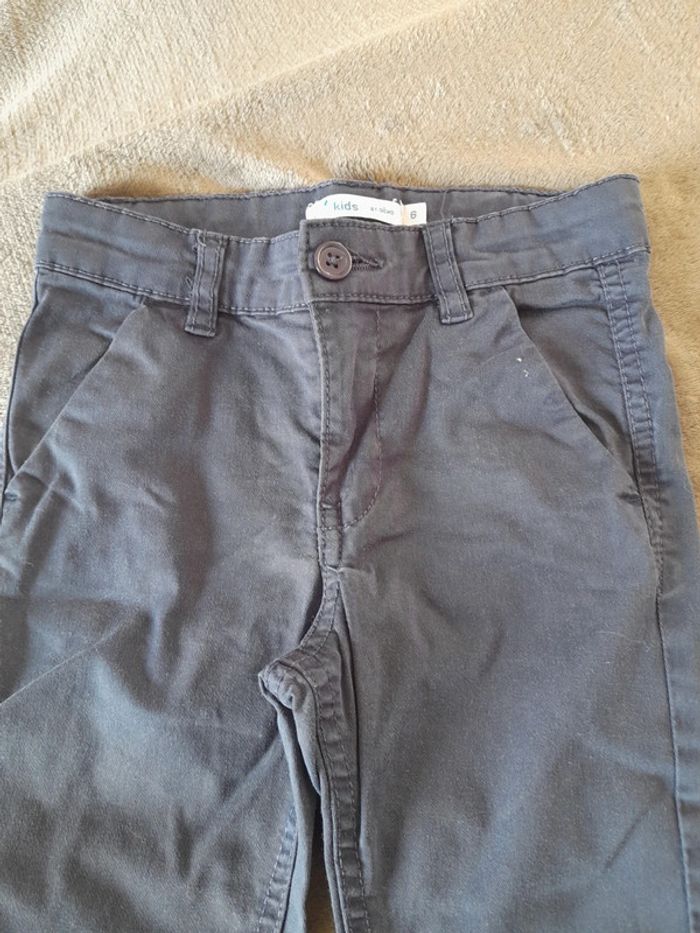 Jeans bleu marine 6 ans - photo numéro 2