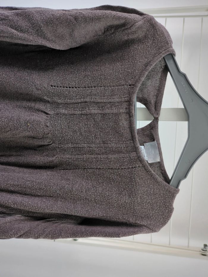 Robe marron manches longues Cyrillus 6 ans - photo numéro 2