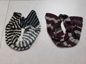 Lot de 2 petits foulards légers