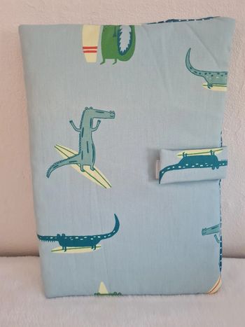 Pochette range ardoise matelassée