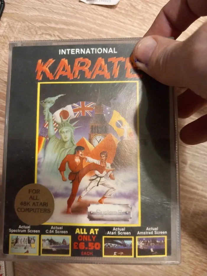 Jeu international karate atari