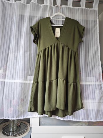 Robe courte été 🌟 kaki