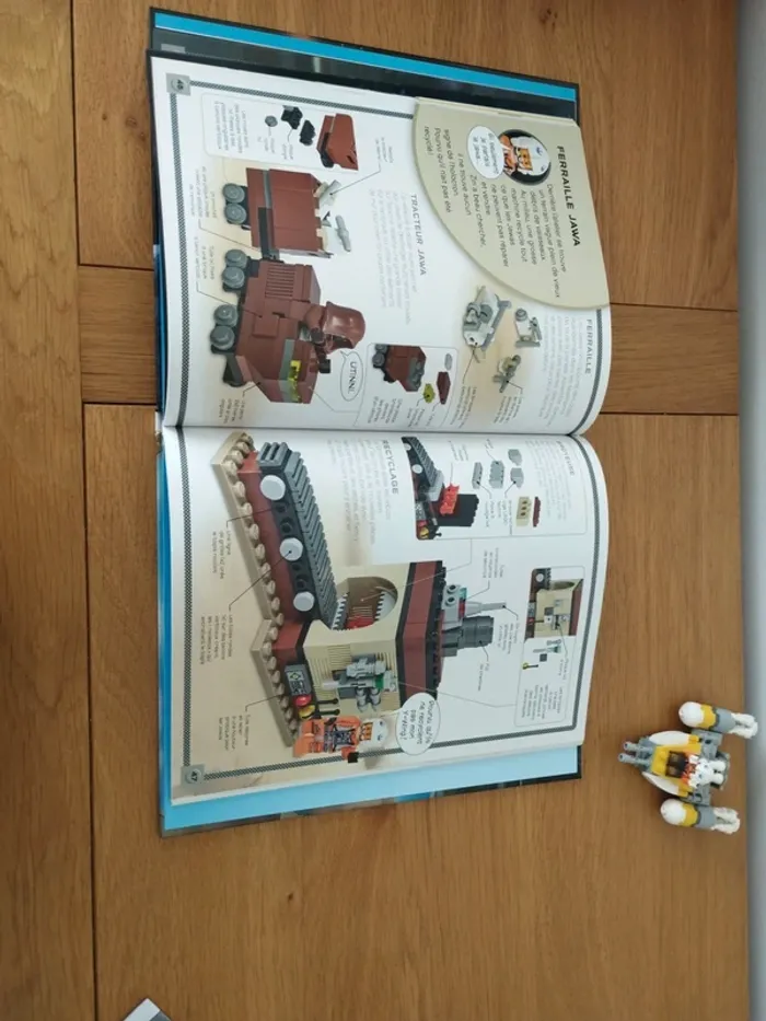Livre Lego Star Wars "construis ton aventure" avec lego - photo numéro 6