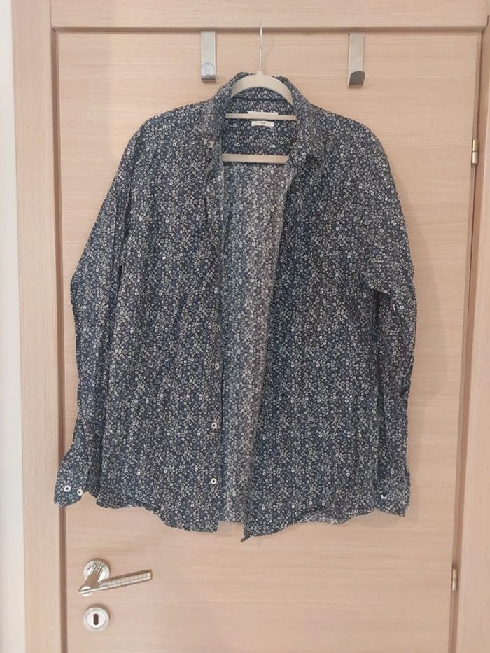 Chemise slim  à fleurs