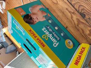 Couches Pampers baby dry taille 3