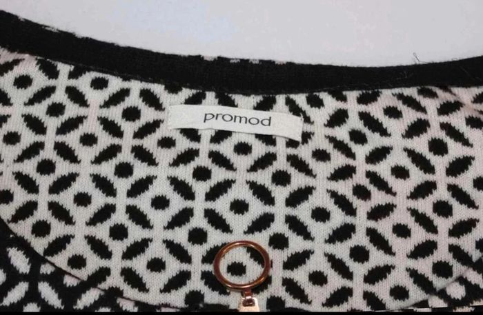 Robe  noire et  blanche –  Promod  - XL - photo numéro 8