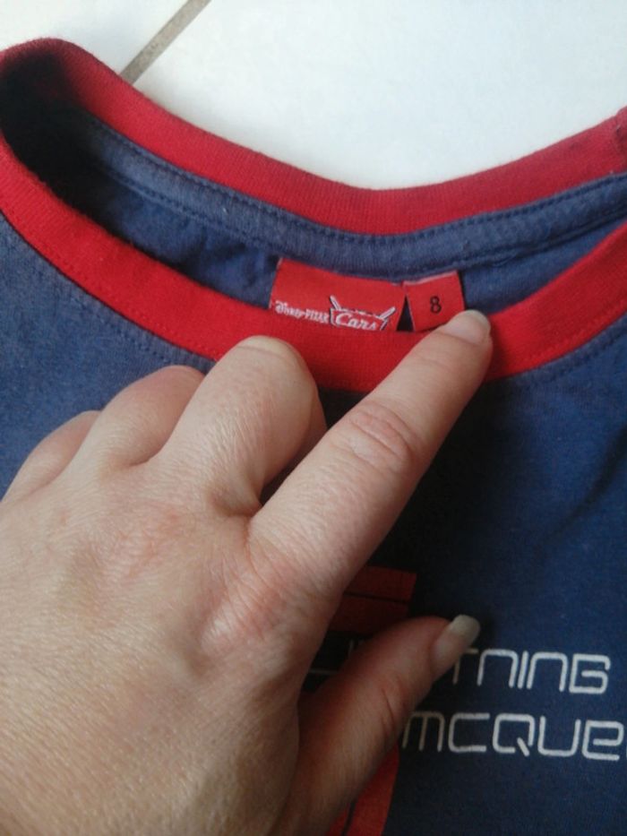 Tee shirt manche courte cars 8A - photo numéro 3