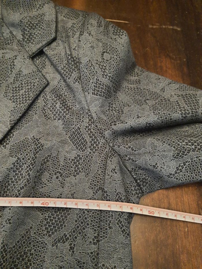 Blazer gris Cassis taille 44 - photo numéro 12