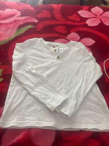 Chemise blanche légère garçon