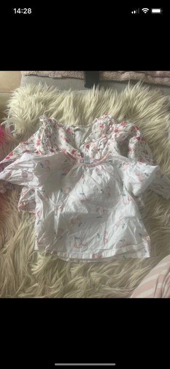 Lot chemisier bébé fille