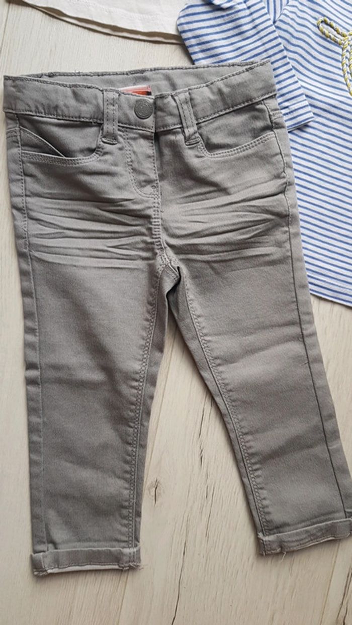 Ensemble 3 pièces mi saison fille 2ans tao kiabi - photo numéro 2