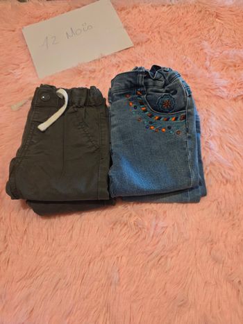 Pantalon 12 mois 