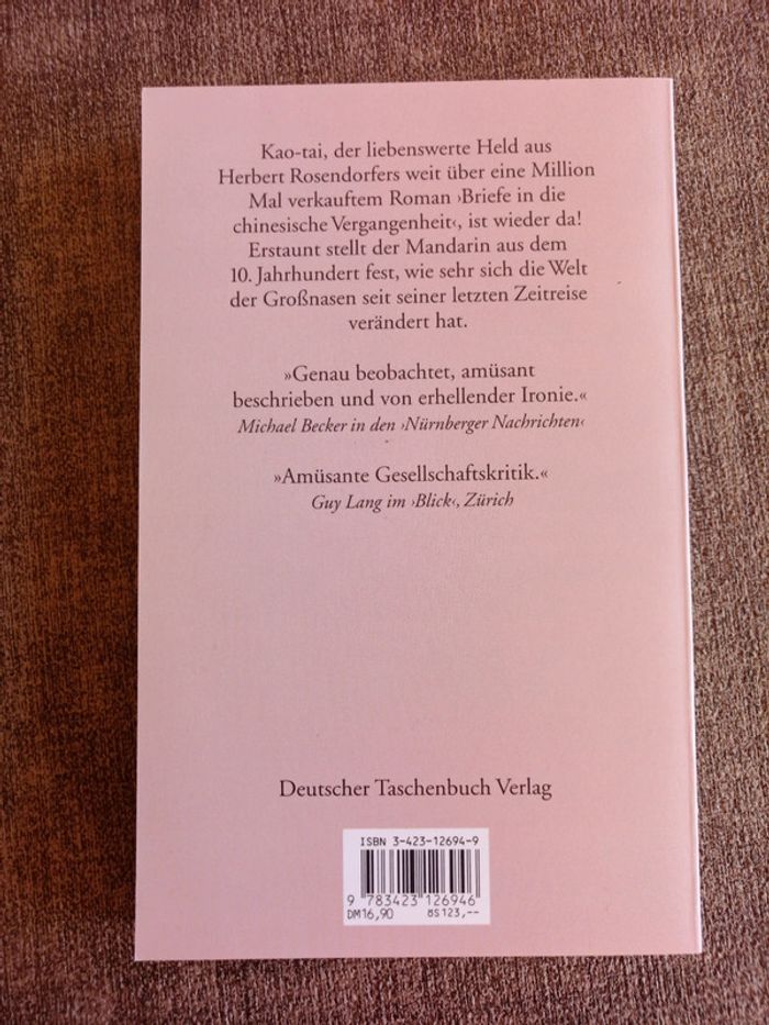 Die große Umwendung - Neue Briefe in die chinesische Vergangenheit - photo numéro 2
