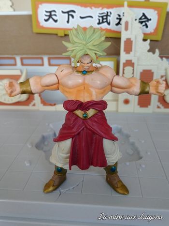 Figurine Dragon Ball Z Broly DBZ Action Pose figure rare Burorī SSJ