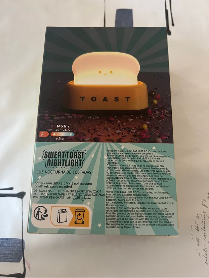 Veilleuse appareil à toast collection kawaii neuve ! - photo numéro 2