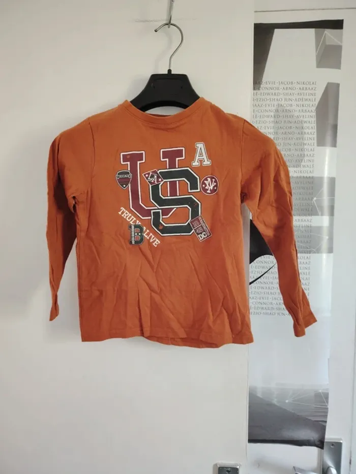 Manche longue kiabi 6 ans