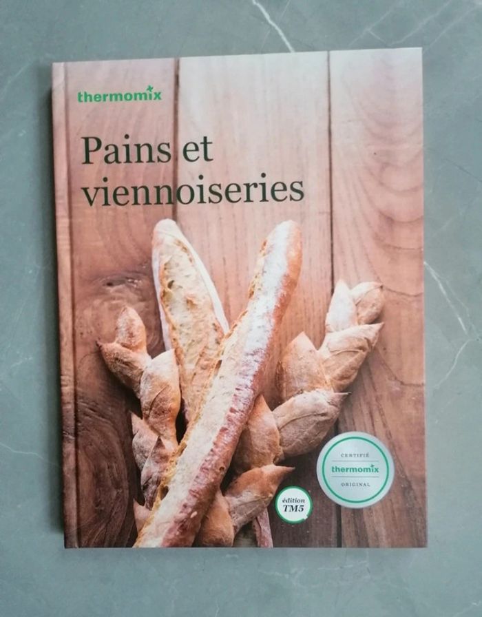 Livre pains et viennoiseries Thermomix