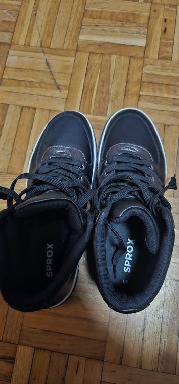 Chaussure montante femme noire