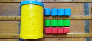 Jeu d'éveil Trieur de forme Fisher Price. Très bon état. Collection 1977