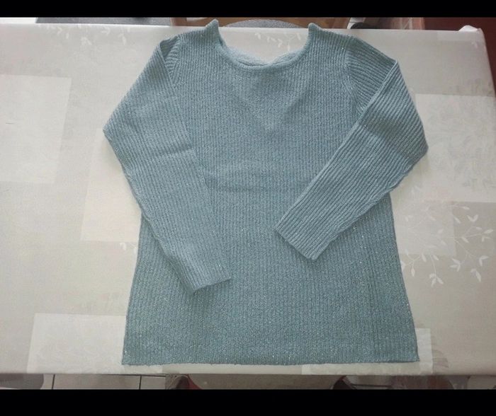 🟣 42 / 44 Pull Brillant 2 en 1 NEUF 🟣 - photo numéro 6