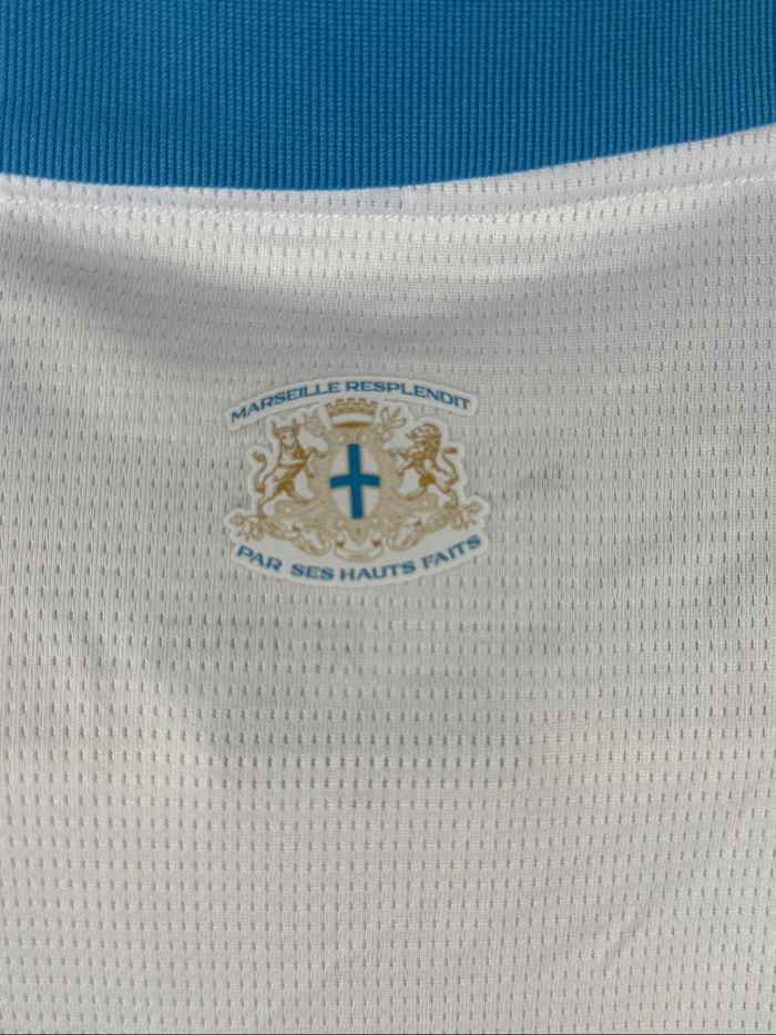 Maillot OM Puma – Blanc & Bleu – Taille L - photo numéro 8