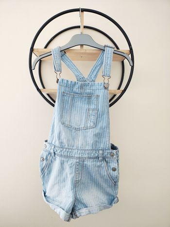 10 ans salopette short été jean kiabi 
