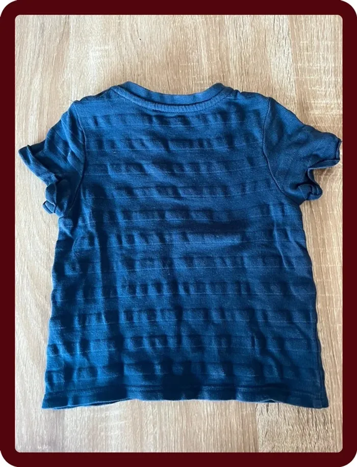 TEE shirt bleu - photo numéro 3