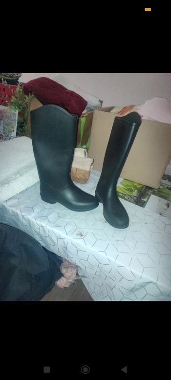 Bottes équitation fille