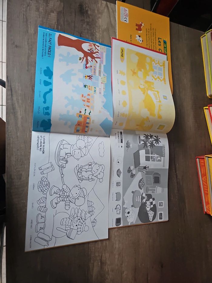 Lot 3 livres je sais tout sur les chiffres les couleurs les vêtements - photo numéro 11