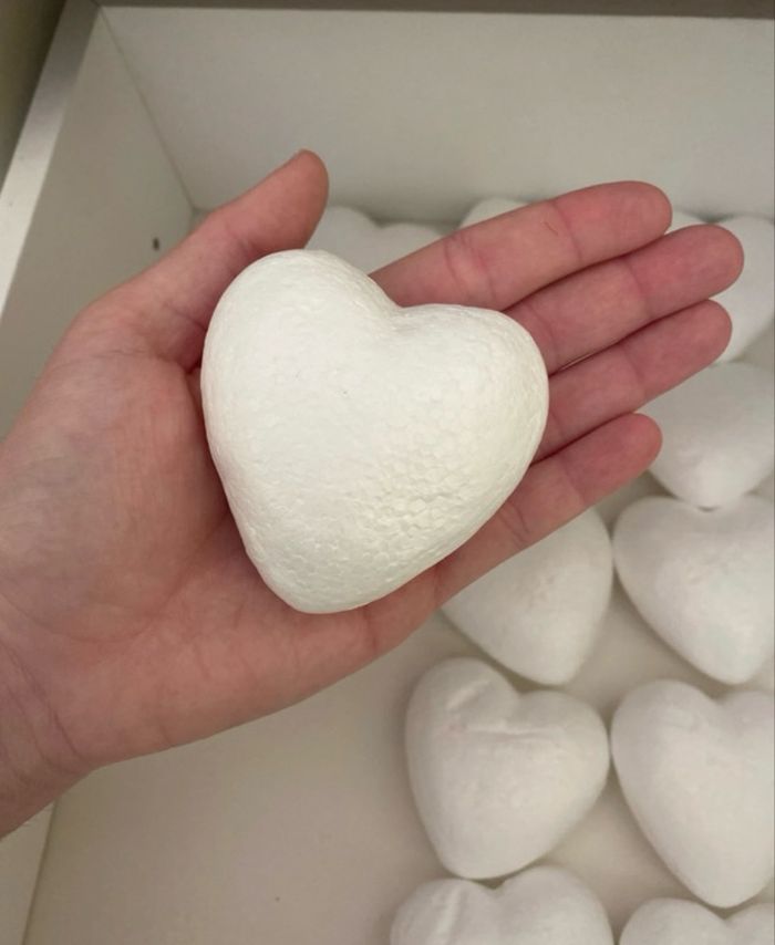 Lot de 18 coeur  en polystyrène - photo numéro 2