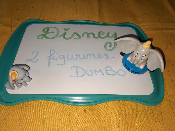 Lot de 2 figurines Dumbo Disney dont une Vintage - photo numéro 3