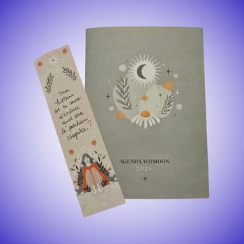 Agenda Womoon Année 2024 Neuf