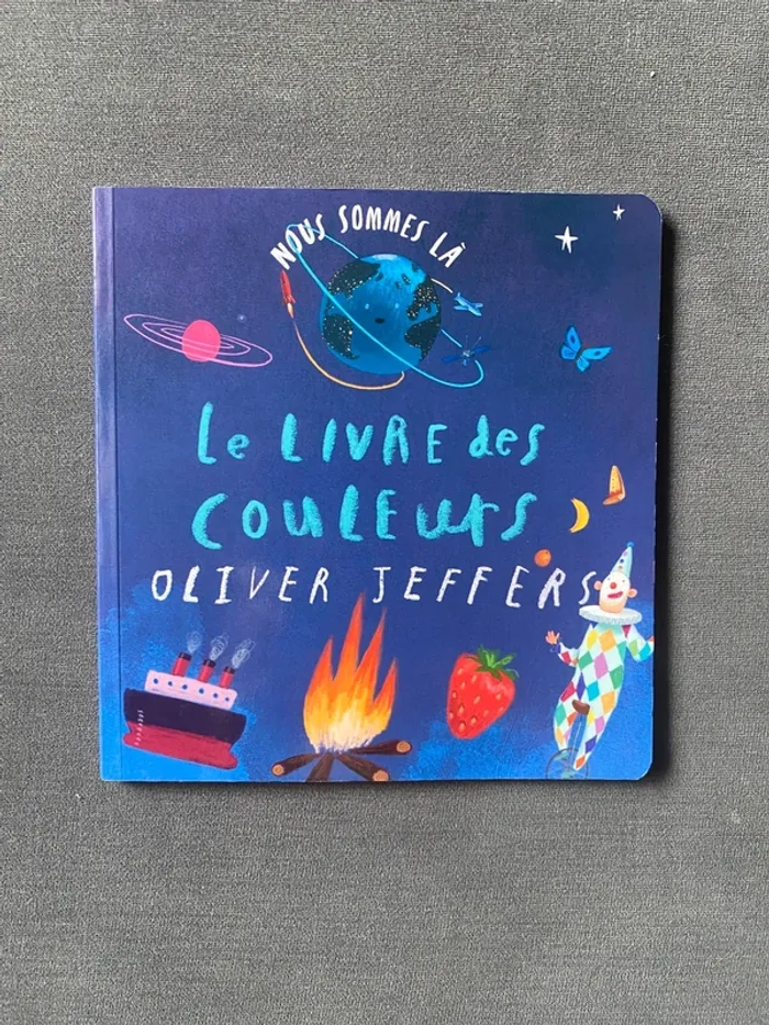 Le livre des couleurs Oliver Jeffers école des loisirs