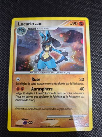 Lucario 6/130 année: 2007