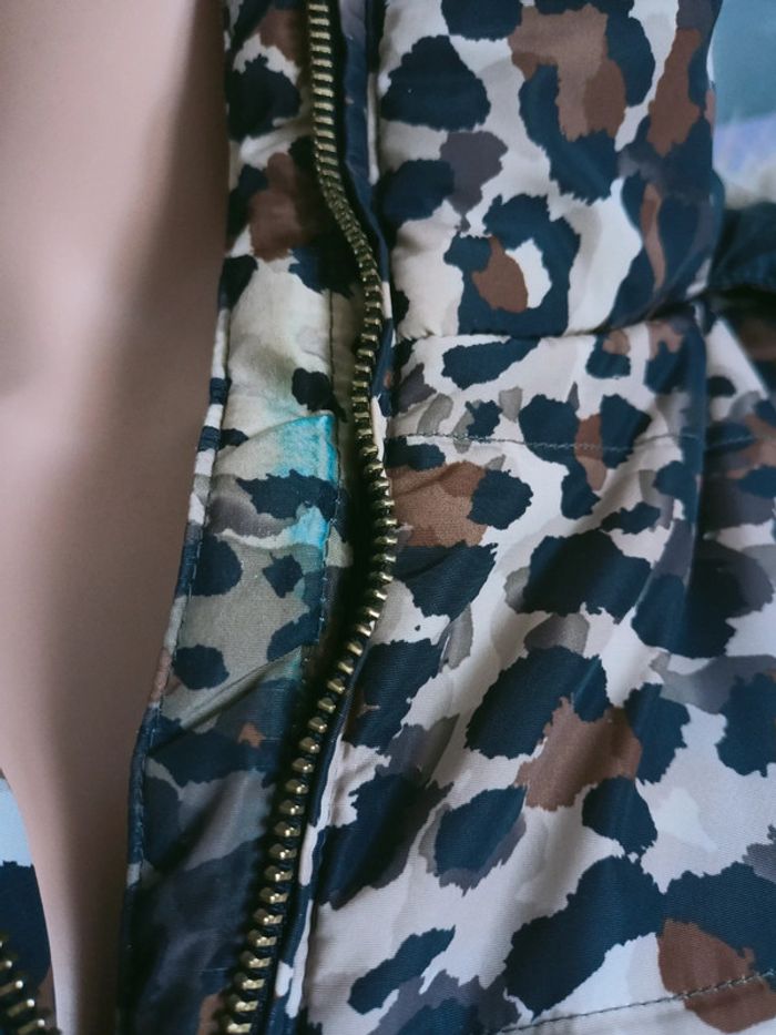 Doudoune léopard avec ceinture T36/38 V*93 - photo numéro 3
