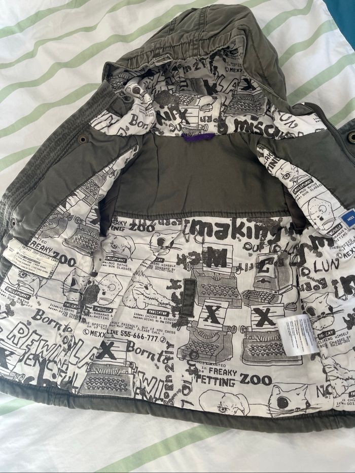 Manteau doublé  hiver 6-9mois garçon Mexx - photo numéro 4