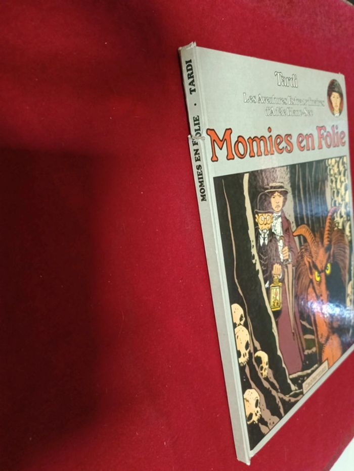 Bd ancienne " Les aventures extraordinaires d'Adèle Blanc-Sec " Momies en folie" Casterman - photo numéro 7