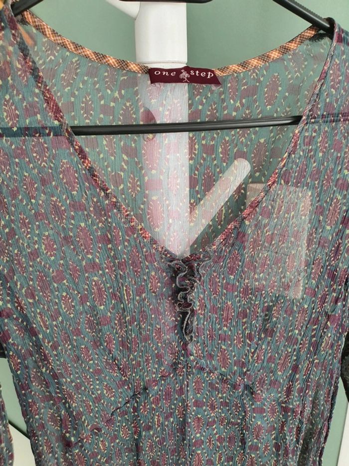 Robe de plage taille 34 one step en très bon état - photo numéro 2