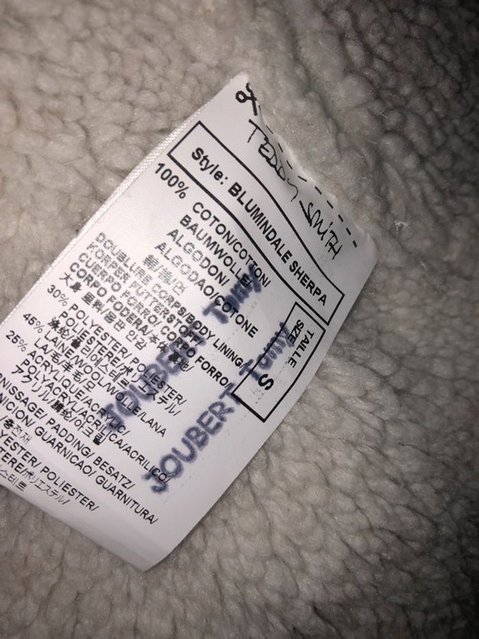 Veste chaude #teddy smith #taille S - photo numéro 6