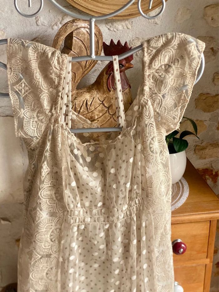 Ensemble 3pieces,Taille 36 robe la Fée Marabouthée - photo numéro 4
