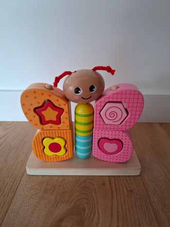 Papillon empilable en bois