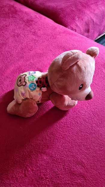 Peluche Ourson interactive
