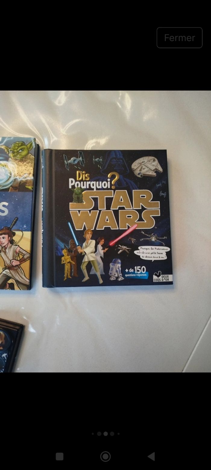 Lot 4 livres star wars pour enfants - photo numéro 6