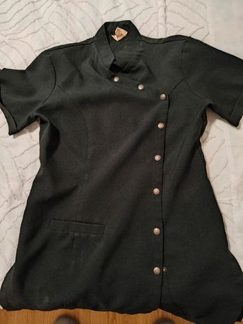 Blouse professionnelle esthéticienne noire