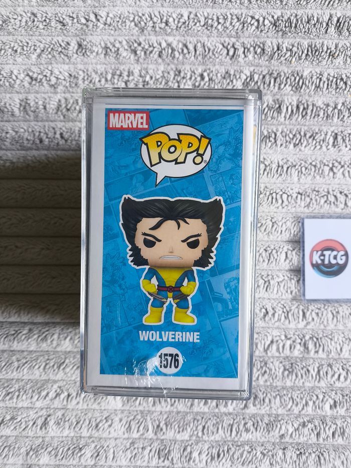 Funko Pop! Wolverine (Classic Unmasked) #1576 + Pop! Protector – Édition Limitée 5000 Ex - photo numéro 5