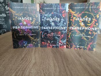 Lot de 3 livres Hadès et Persephone