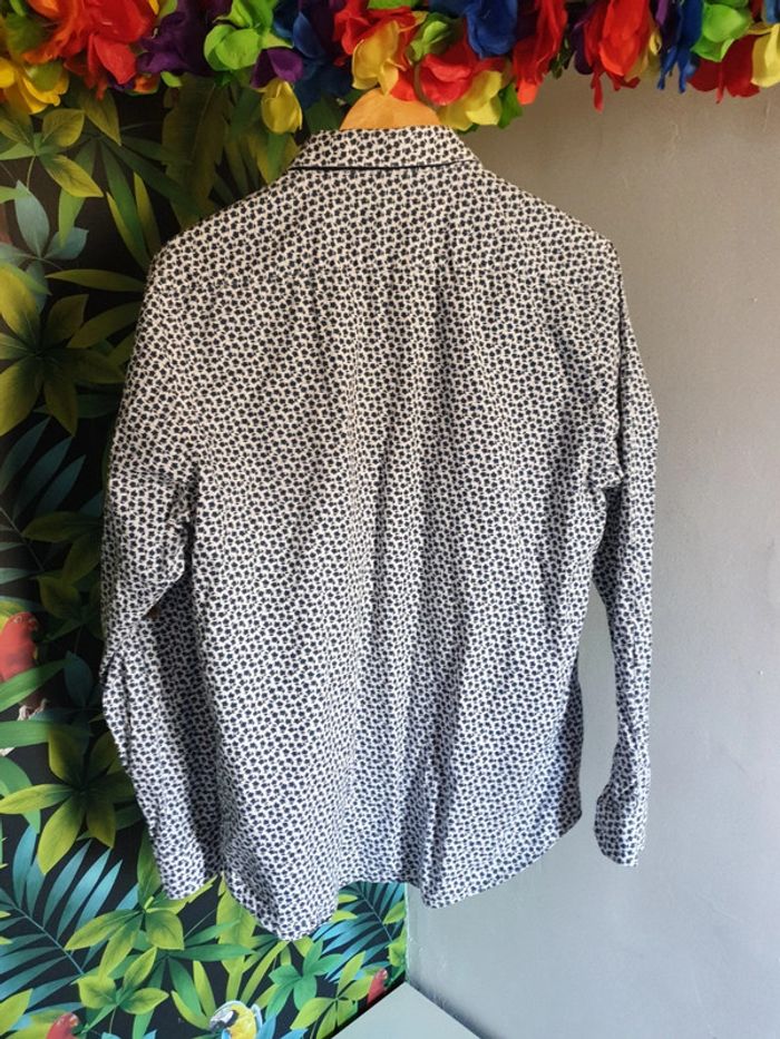 Chemise slim fit fleurie - photo numéro 4