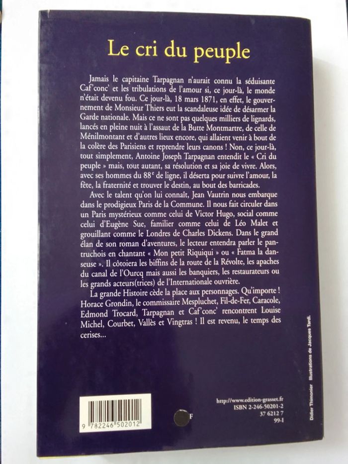 Jean Vautrin - Le cri du peuple - photo numéro 2